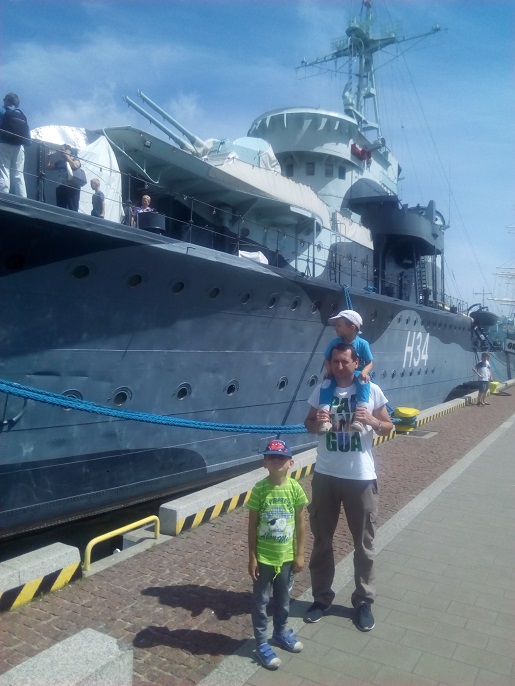 Следующим пунктом поездки было посещение Музея Корабля - ОВП Блыскавица