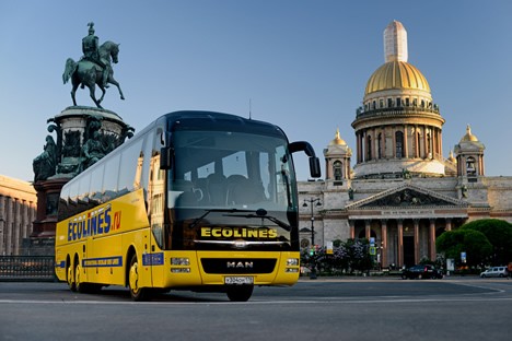 За час роботи в області пасажирських перевезень, у компанії з'явилася велика кількість постійних клієнтів, регулярно здійснюють поїздки автобусами ECOLINES