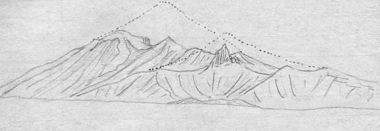 На перших розташувалися найдавніші вулкани групи, а на друге - наймолодші (Ключевська і Безіменна сопки, а також Південно-Толбачінская зона регіональних шлакових конусів)
