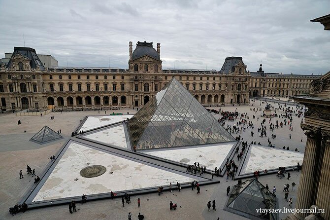 Любителям музеїв і мистецтва рекомендую виділити окремий день на відвідування павільйонів Лувра - одного з найбільших художніх музеїв світу: