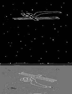 Так, можливо, в результаті розміщення світильників або водяних відбивачів місячного світла вздовж лінії, що зображує «папуги» з «літаковими крилами», виглядав верхній нічний міраж у пустелі Наска