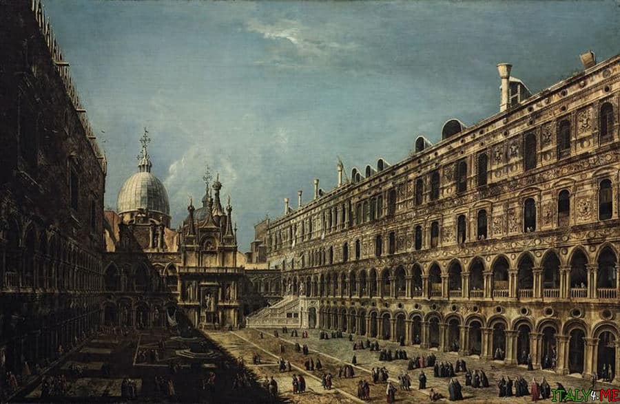 У 1577 році черговий пожежа знищила одне крило будівлі і Антоніо да Понте, творець моста Ріальто, відновив первинний вигляд будівлі