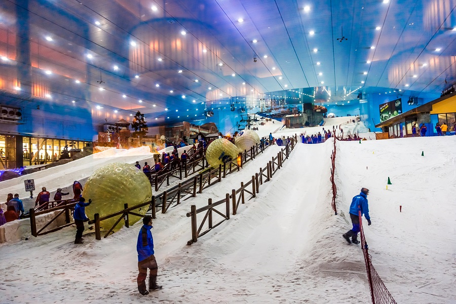 Гірськолижний комплекс SKI DUBAI, ОАЕ