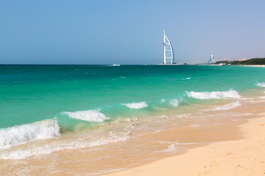 Вид на готель Burj Al Arab, ОАЕ