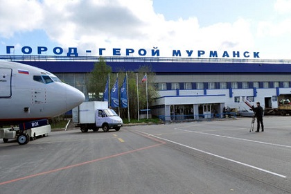Мурманськ - великий аеропорт міжнародного рівня, знаходиться в 24 км від міста, недалеко від селища Мурмаши
